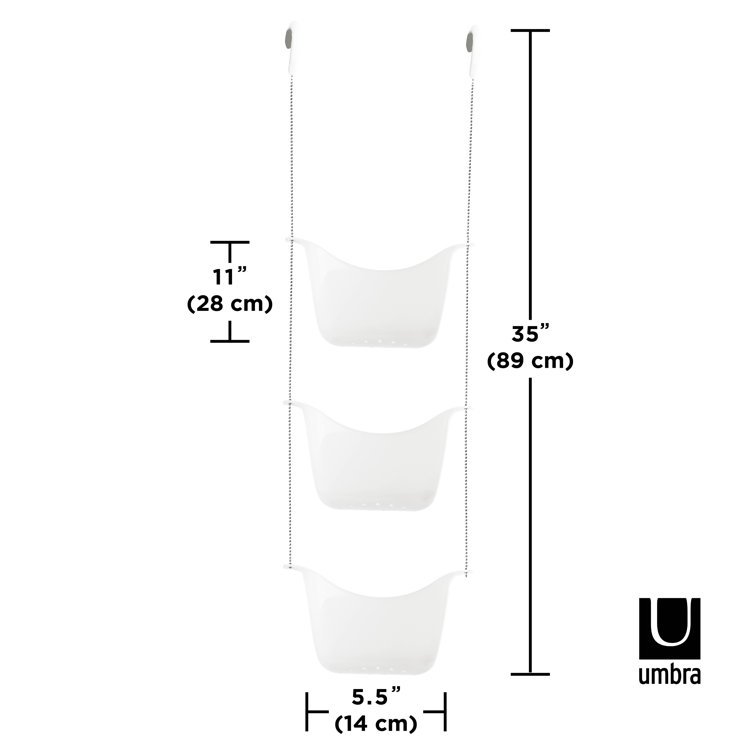 Umbra bask 3 basket deals adjustable how to adjust